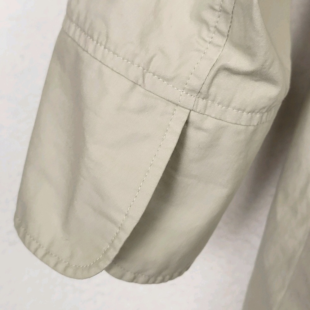 Coldwater Creek Sequin Detail Jacket W18 Beige Cotton Plus Size Boho Cottagecore - Picture 6 of 10